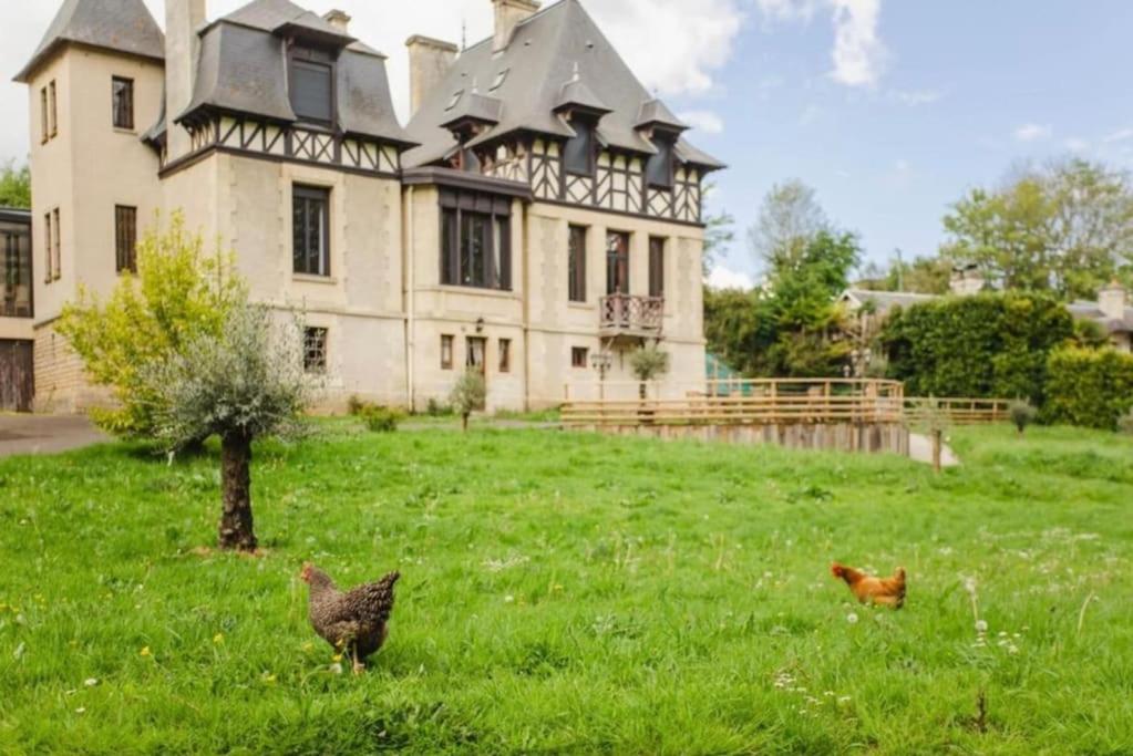Willa Le Manoir Du Val Douvres-la-Délivrande Zewnętrze zdjęcie